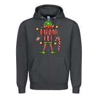 Smoke mama elf Zipper Hoodie - FaDigitalArtStudio