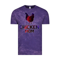 Cloud Purple Chicken Mom Vintage Tee - Bettercallsaul