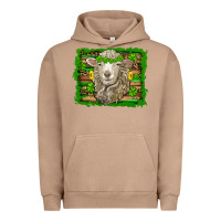 Pigment Burro st patricks day sheep shamrock gold  serape leopard glitter Urban Hoodie - Artiststas