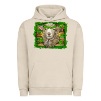 Pigment French Oak st patricks day sheep shamrock gold  serape leopard glitter Urban Hoodie - Artiststas