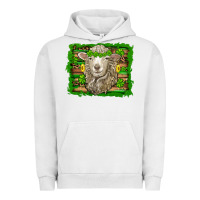Pigment Lunar Rock st patricks day sheep shamrock gold  serape leopard glitter Urban Hoodie - Artiststas