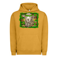 Pigment Peanut Butter st patricks day sheep shamrock gold  serape leopard glitter Urban Hoodie - Artiststas