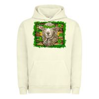 Pigment Pistachio st patricks day sheep shamrock gold  serape leopard glitter Urban Hoodie - Artiststas