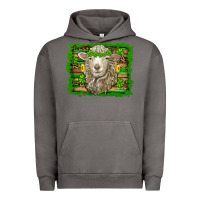 Pigment Tornado st patricks day sheep shamrock gold  serape leopard glitter Urban Hoodie - Artiststas
