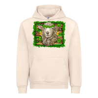 Sandshell st patricks day sheep shamrock gold  serape leopard glitter Urban Hoodie - Artiststas