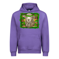 Tulip st patricks day sheep shamrock gold  serape leopard glitter Urban Hoodie - Artiststas