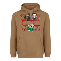 Toasted Coconut halloween Heavyweight Hoodie - CowhideDigitalArt