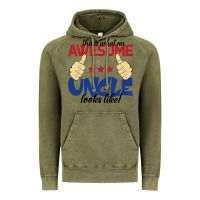 Vintage Olive Awesome uncle Vintage Hoodie - Bettercallsaul