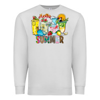 Dove Grey hello summer drink Premium Sweatshirt - CowhideDigitalArt