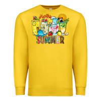Lemon hello summer drink Premium Sweatshirt - CowhideDigitalArt