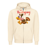 Sandshell Thanksgiving family Zipper Hoodie - tuanDangUi