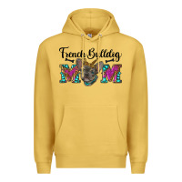 Antique Gold french bulldog mom Premium Hoodie - RanaPortraitStore