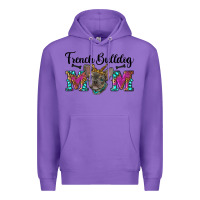 Purple french bulldog mom Premium Hoodie - RanaPortraitStore