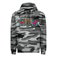 Slate Camo french bulldog mom Premium Hoodie - RanaPortraitStore
