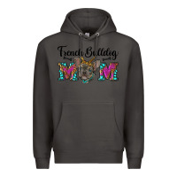 Smoke french bulldog mom Premium Hoodie - RanaPortraitStore