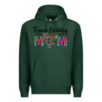Sports Green french bulldog mom Premium Hoodie - RanaPortraitStore