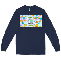 Navy daddy's drinking buddy Long Sleeve Tee - TumblerDesignByShophia