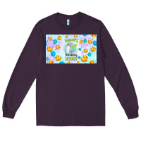 Plum daddy's drinking buddy Long Sleeve Tee - TumblerDesignByShophia
