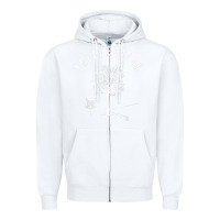White Disc Golf Funny Sports Tree Disc Golf Player Zipper Hoodie - tuanDangUi