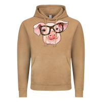 Vintage Camel pig with glasses Vintage Hoodie - RanaPortraitStore