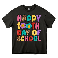 Asphalt happy 100 th day of school Heavy Core Tee - MaliasSmallBusiness