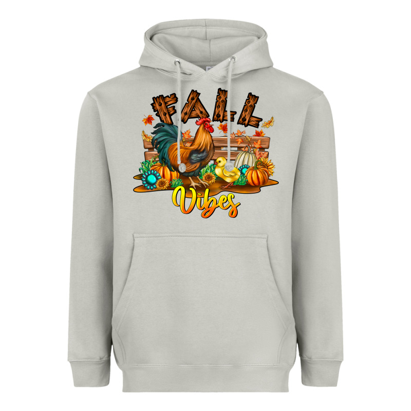 Fall Vibes Heavyweight Hoodie by CowhideDigitalArt | Teevron