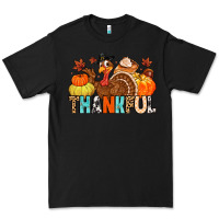 Black thankful Premium Tee - MaliasSmallBusiness