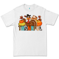 White thankful Premium Tee - MaliasSmallBusiness