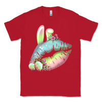 Red Eared Paster Color Easter Lips Classic Tee - Bettercallsaul