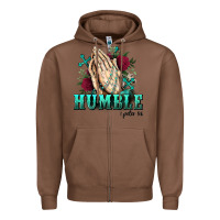 Chestnut Western Humble 1 Pete 5 6 Zipper Hoodie - BundleAndBundleShop