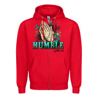 Red Western Humble 1 Pete 5 6 Zipper Hoodie - BundleAndBundleShop