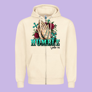 Western Humble 1 Pete 5 6 Zipper Hoodie Designed By Bundleandbundleshop