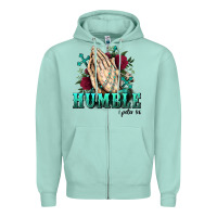 Seafoam Western Humble 1 Pete 5 6 Zipper Hoodie - BundleAndBundleShop