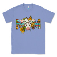 Colony Blue Western Baby Calf Mom With Sunflower Classic Tee - LillyAllenDesigns