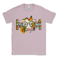 Lilac Western Baby Calf Mom With Sunflower Classic Tee - LillyAllenDesigns