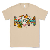 Mushroom Western Baby Calf Mom With Sunflower Classic Tee - LillyAllenDesigns