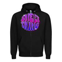 Black editable sweet thing Zipper Hoodie - tuanDangUi