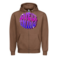 Chestnut editable sweet thing Zipper Hoodie - tuanDangUi