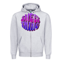 Heather Grey editable sweet thing Zipper Hoodie - tuanDangUi