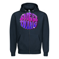 Navy editable sweet thing Zipper Hoodie - tuanDangUi