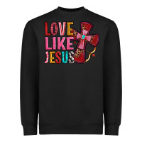 Black love like jesus Heavyweight Sweatshirt - OliviaCreatesArt