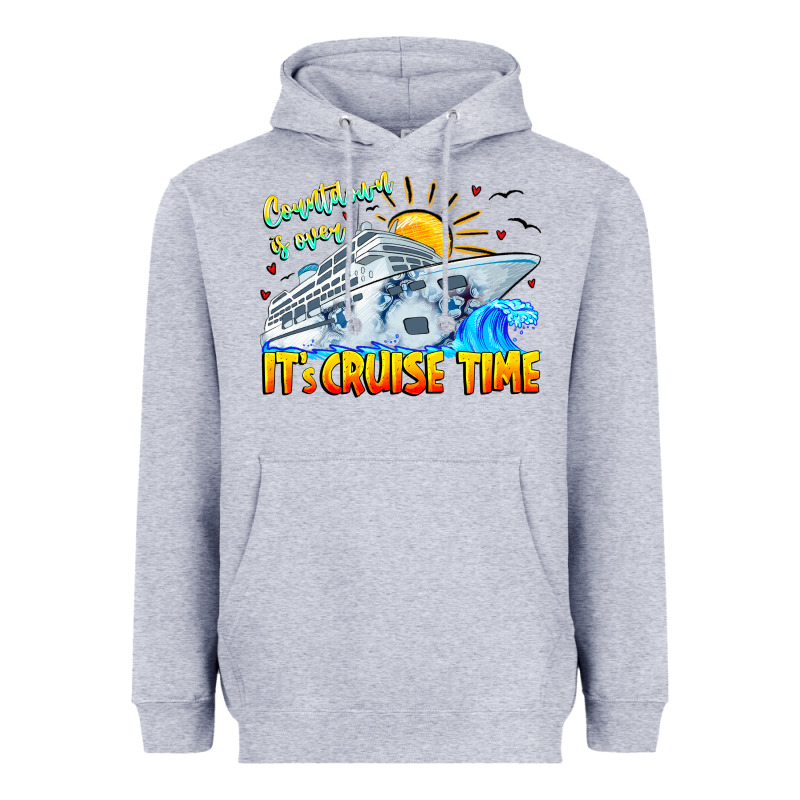 Countdown Is Over It's Cruise Time Heavyweight Hoodie by CowhideDigitalArt | Teevron