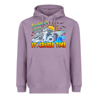Lavender Countdown Is Over It's Cruise Time Heavyweight Hoodie - CowhideDigitalArt