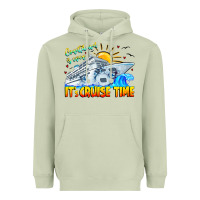 Matcha Countdown Is Over It's Cruise Time Heavyweight Hoodie - CowhideDigitalArt