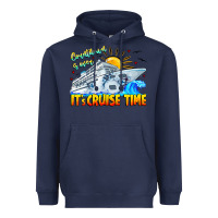 Navy Countdown Is Over It's Cruise Time Heavyweight Hoodie - CowhideDigitalArt