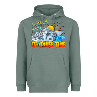 Sage Countdown Is Over It's Cruise Time Heavyweight Hoodie - CowhideDigitalArt