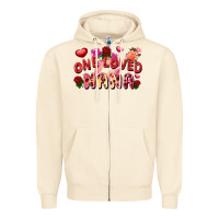 Sandshell one loved nana Zipper Hoodie - FaDigitalArtStudio