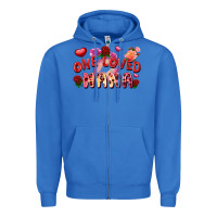 True Royal one loved nana Zipper Hoodie - FaDigitalArtStudio