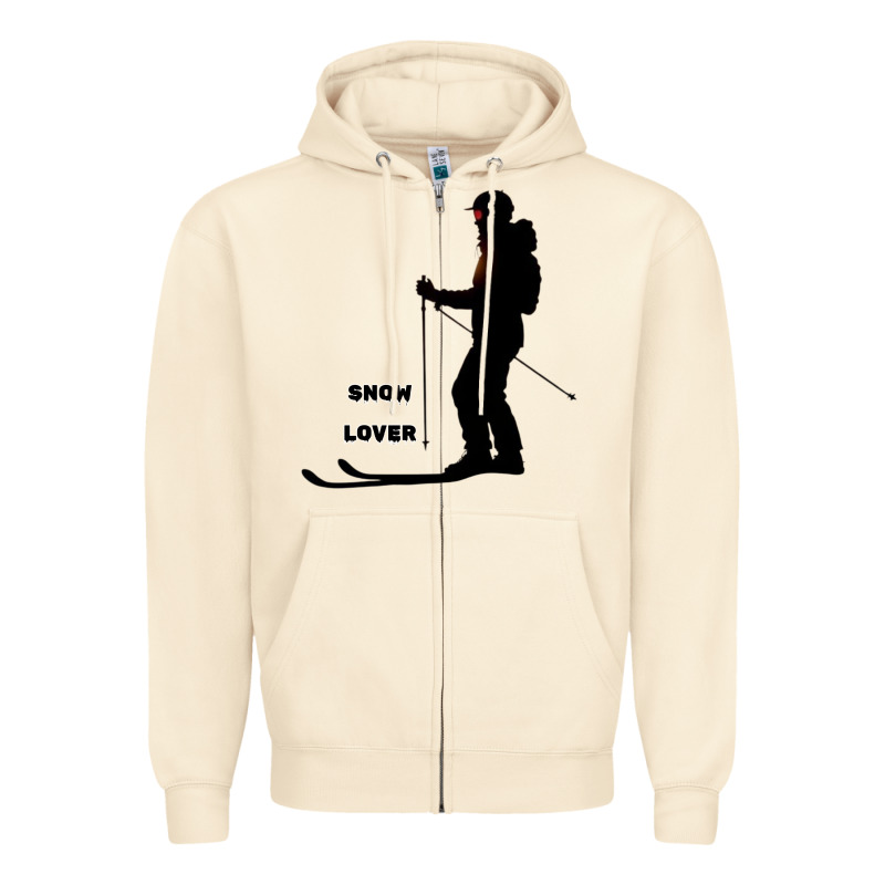 Nighttime Ski Adventure Zipper Hoodie by tuanDangUi | Teevron