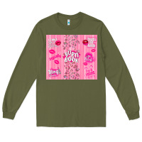 Army Green burn book Long Sleeve Tee - TumblerDesignByShophia